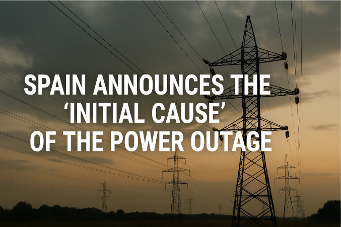 Spain Announces the "Initial Cause" of the Power Outage